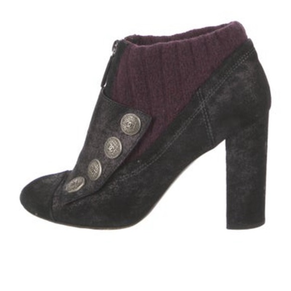 Chanel Interlocking CC Booties - Picture 3 of 5